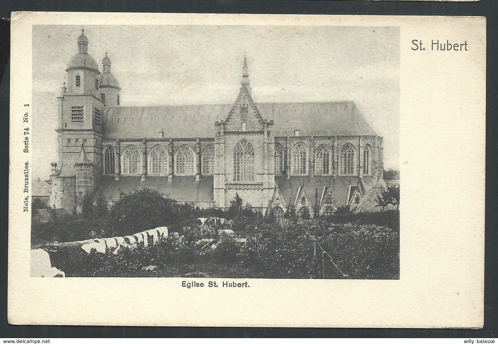 +++ CPA - SAINT HUBERT - Eglise - Nels Série 74 N° 1  // - Saint-Hubert