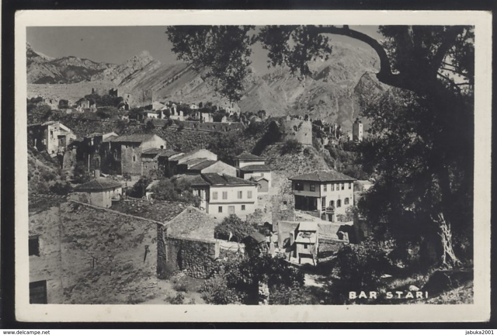 MONTENEGRO STARI BAR OLD POSTCARD - Montenegro