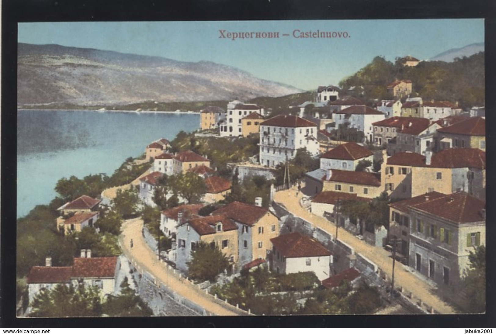 MONTENEGRO HERCEGNOVI OLD POSTCARD - Montenegro