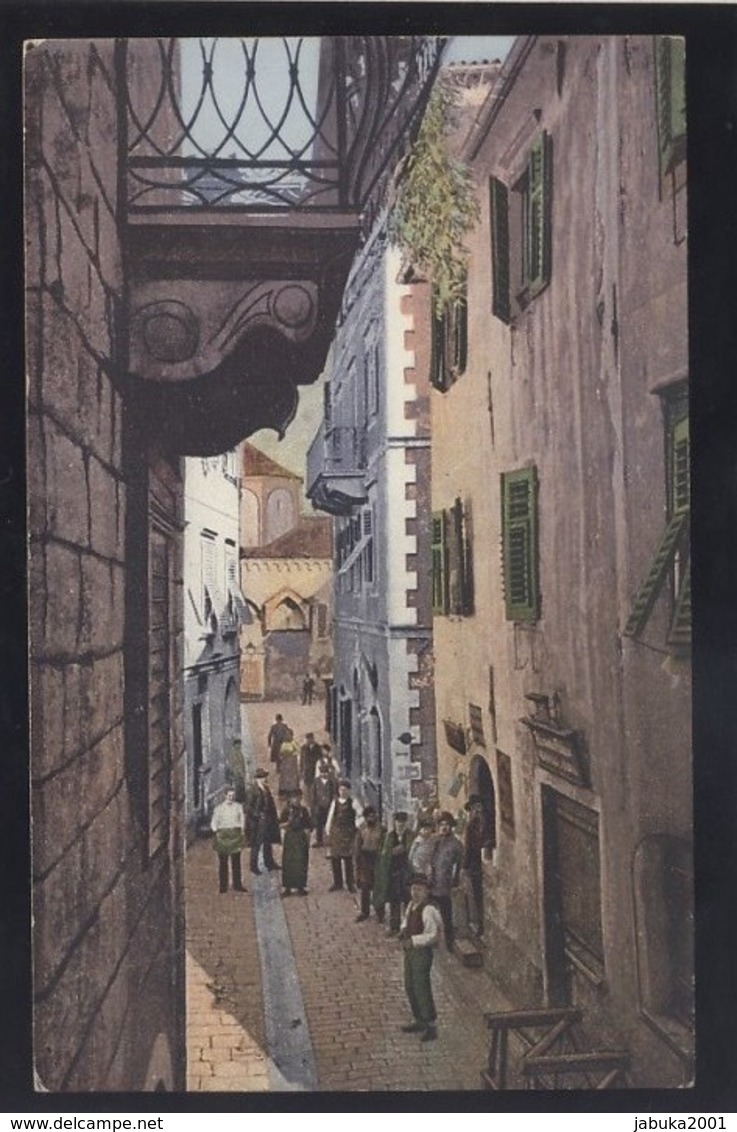 MONTENEGRO KOTOR CATTARO OLD POSTCARD - Montenegro