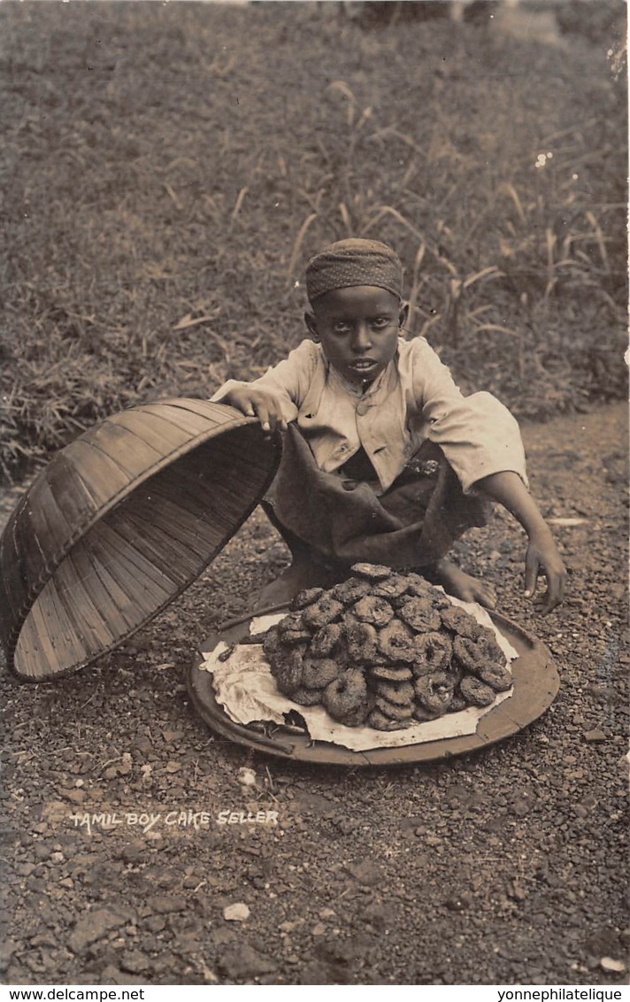 Malaya / 07 - Tamil Boy Cake Seller - Malaysia