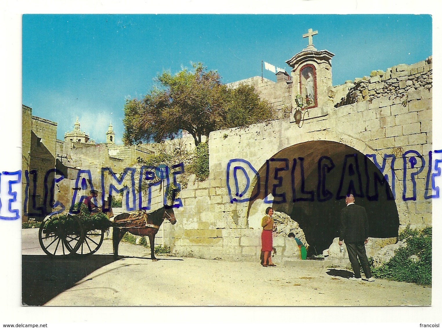 Malte. Gozo. Un Vieux Lavoir Public Sur La Route De Xlendi. Copyright: Cathedral Library Sliema - Malte