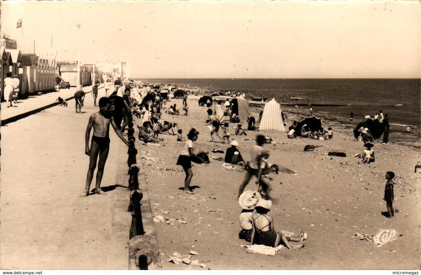 14 -  LUC-sur-MER - La Plage Et La Promenade - Luc Sur Mer