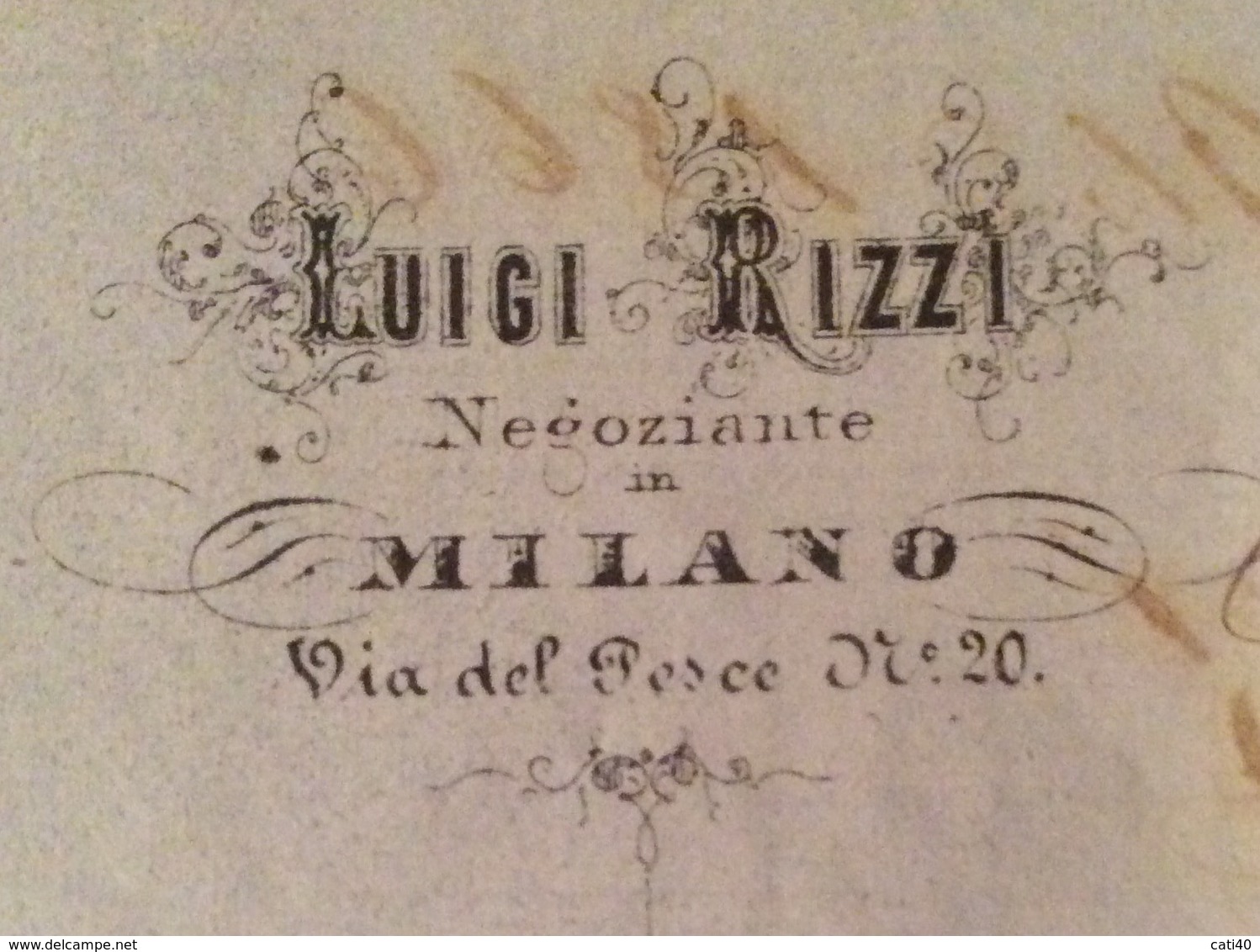 V.E.II 5 C. ISOLATO SU LETTERA  PUBBLICITARIA NEGOZIANTE LUIGI RIZZI DA LIVORNO PER CITTA' IN DATA 16/11/66 - Storia Postale