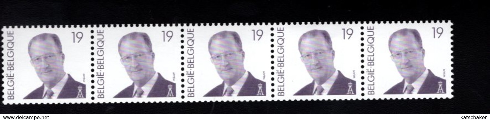 701147491 BELGIE POSTFRIS MINT NEVER HINGED POSTFRISCH EINWANDFREI  OCB R86 KONING ALBERT II - Coil Stamps