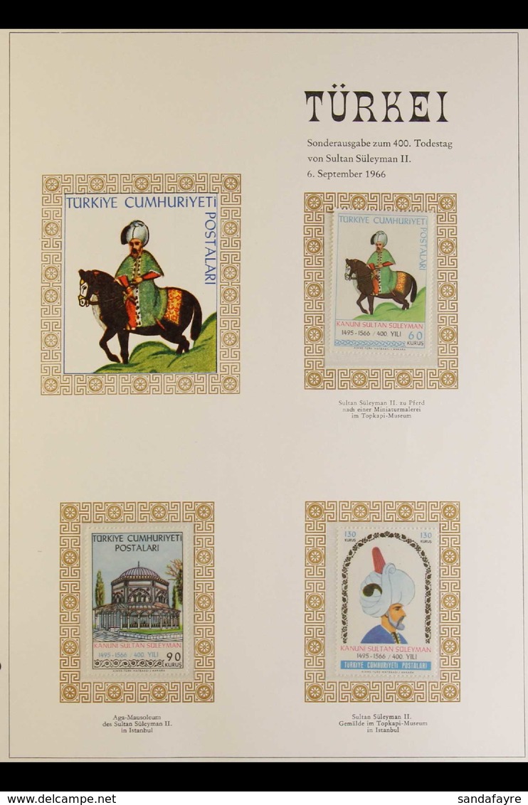 ART ON STAMPS A Magnificent All Different Never Hinged Mint Collection Of 1960's To 1990's Sets And Miniature Sheets Wit - Non Classificati