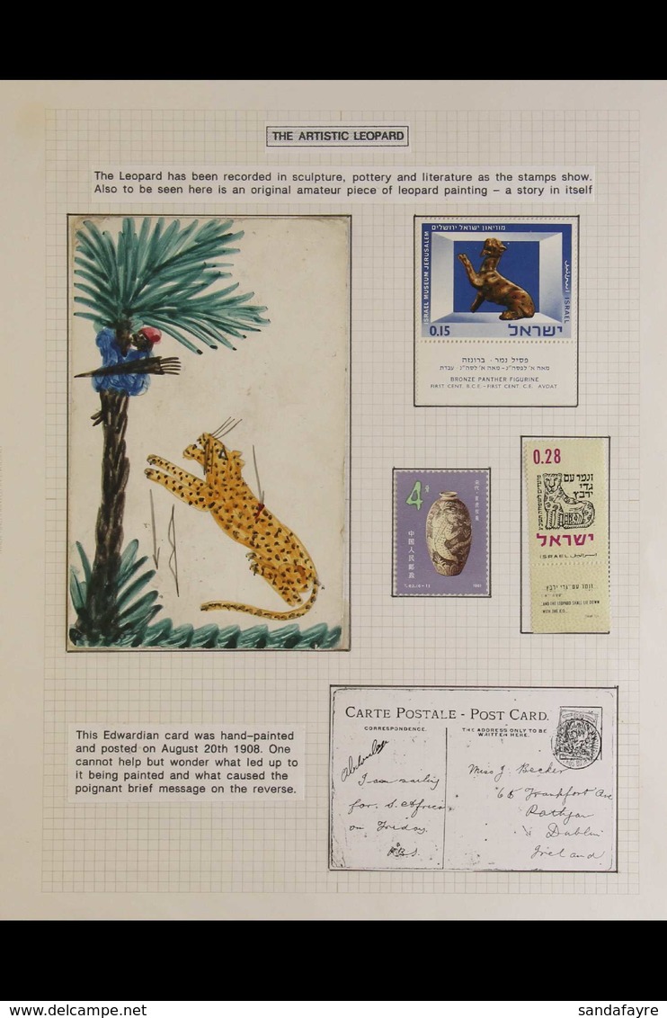 BIG CATS A Substantial Worldwide Collection In Five Albums/stockbooks. With Postage Stamps And Miniature Sheets (chiefly - Sin Clasificación