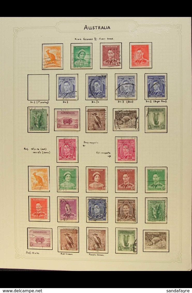 1937-70 VERY FINE USED COLLECTION. An Attractive Collection With Many Sets, Shade, Paper & Perforation Variants Presente - Autres & Non Classés