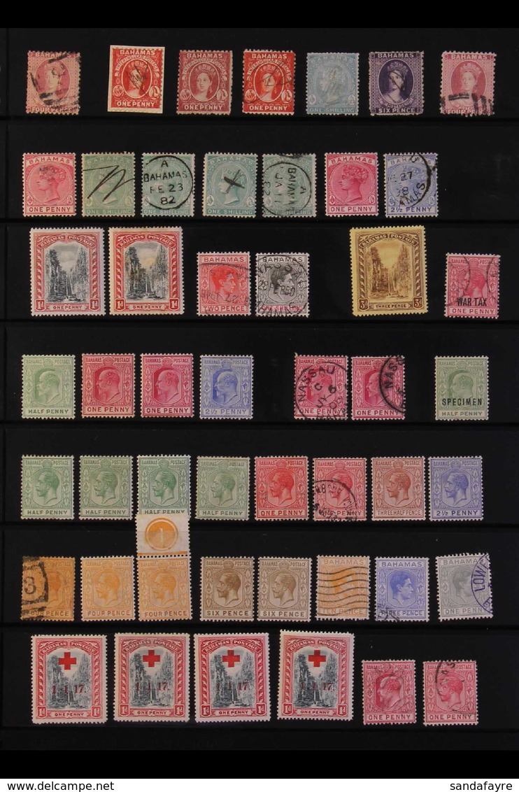 1862-1970s MINT & USED COLLECTION / ACCUMULATION Presented On Stock Pages, We See An Interesting Range Of Issues, Note 1 - Andere & Zonder Classificatie