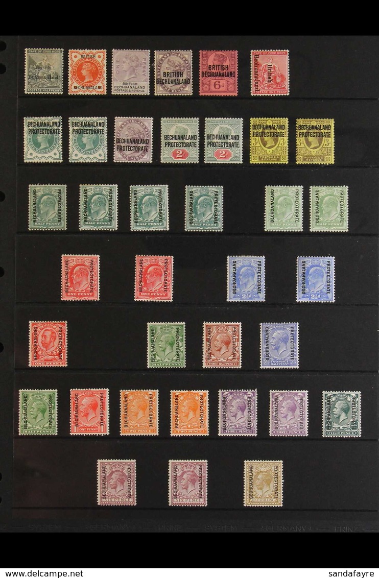 1886-1961 MINT ASSEMBLY Presented On A Trio Of Stock Pages With Better/top Values, Sets & More. Includes Useful Ranges W - Andere & Zonder Classificatie