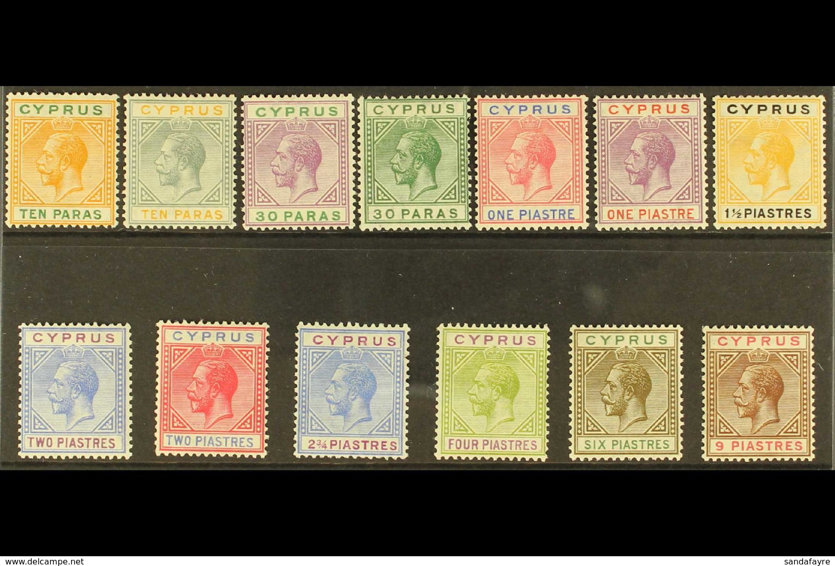 1921-23 KGV (wmk Mult Script CA) Set To 9pi, SG 85/97, Fine Mint. Fresh And Attractive! (13 Stamps) For More Images, Ple - Other & Unclassified