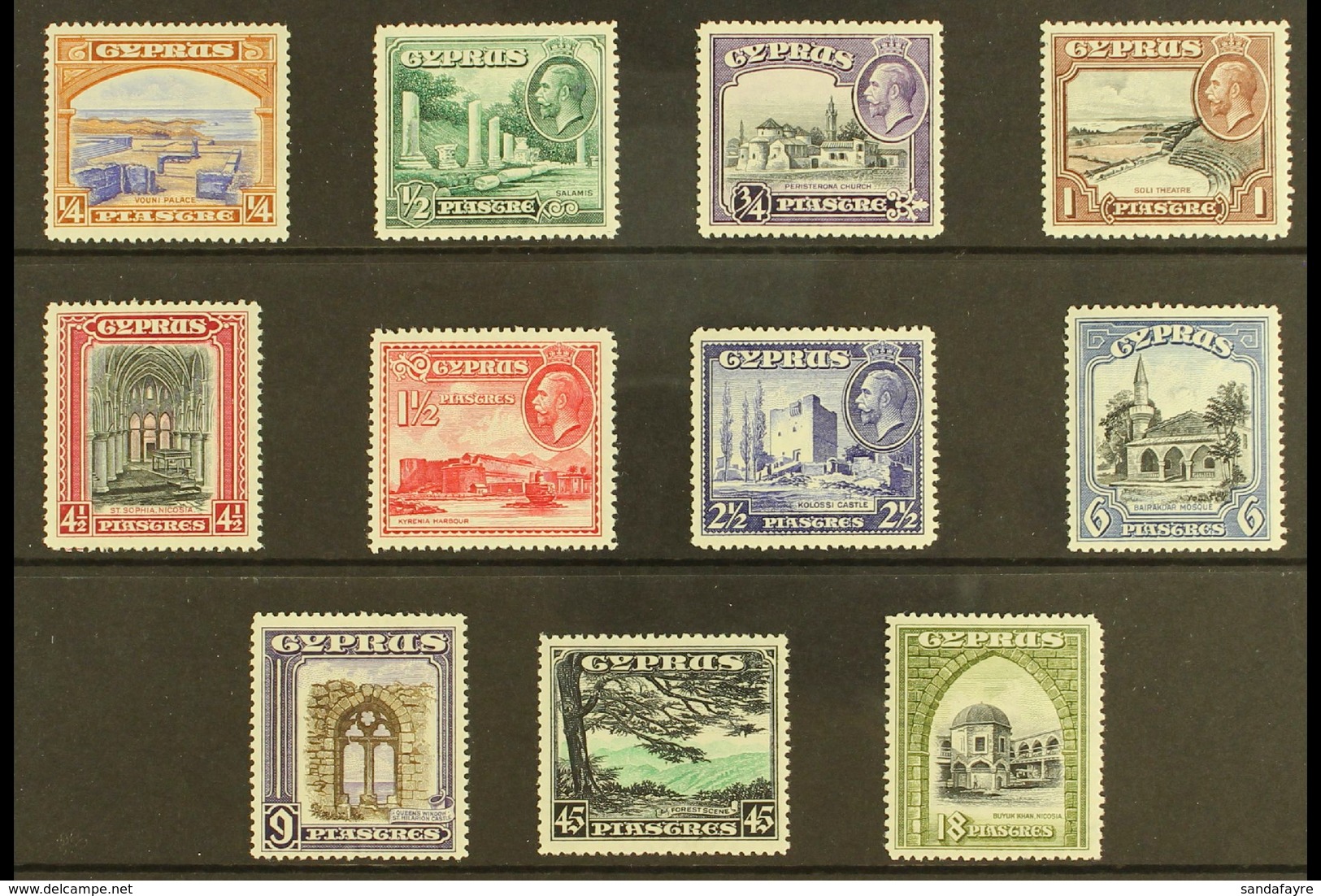 1934 Pictorial Complete Set, SG 133/43, Very Fine Mint (11 Stamps) For More Images, Please Visit Http://www.sandafayre.c - Otros & Sin Clasificación