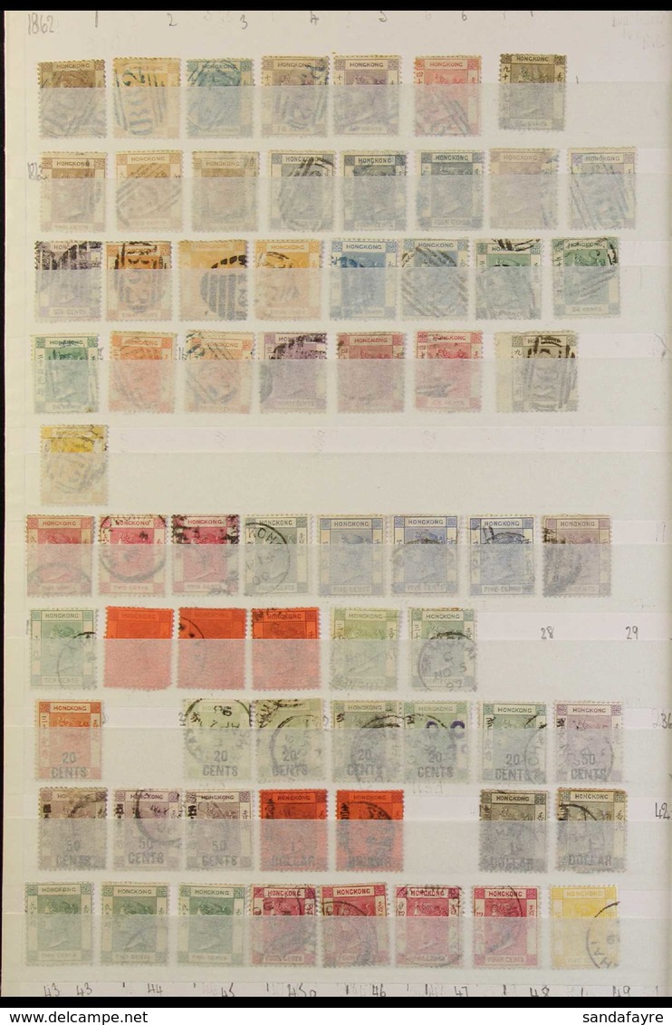 1862-1954 MOSTLY USED COLLECTION On Stock Pages, Includes (all Used) 1862-63 Set To 18c (x2), 48c & 96c, 1863-71 Most Va - Otros & Sin Clasificación