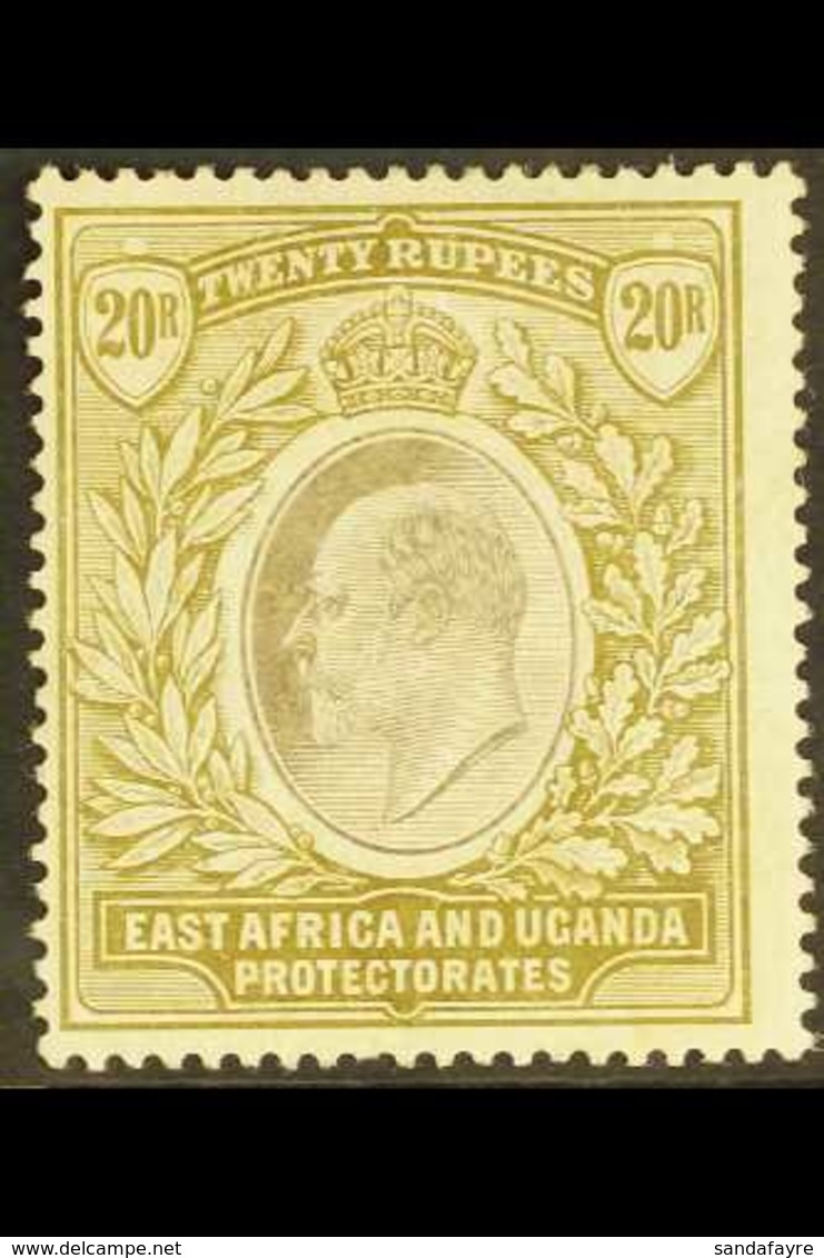 1904 - 07 20r Grey And Stone, Wmk MCA, Ed VII, SG 32, Very Fine Mint, Full Original Colours. For More Images, Please Vis - Vide