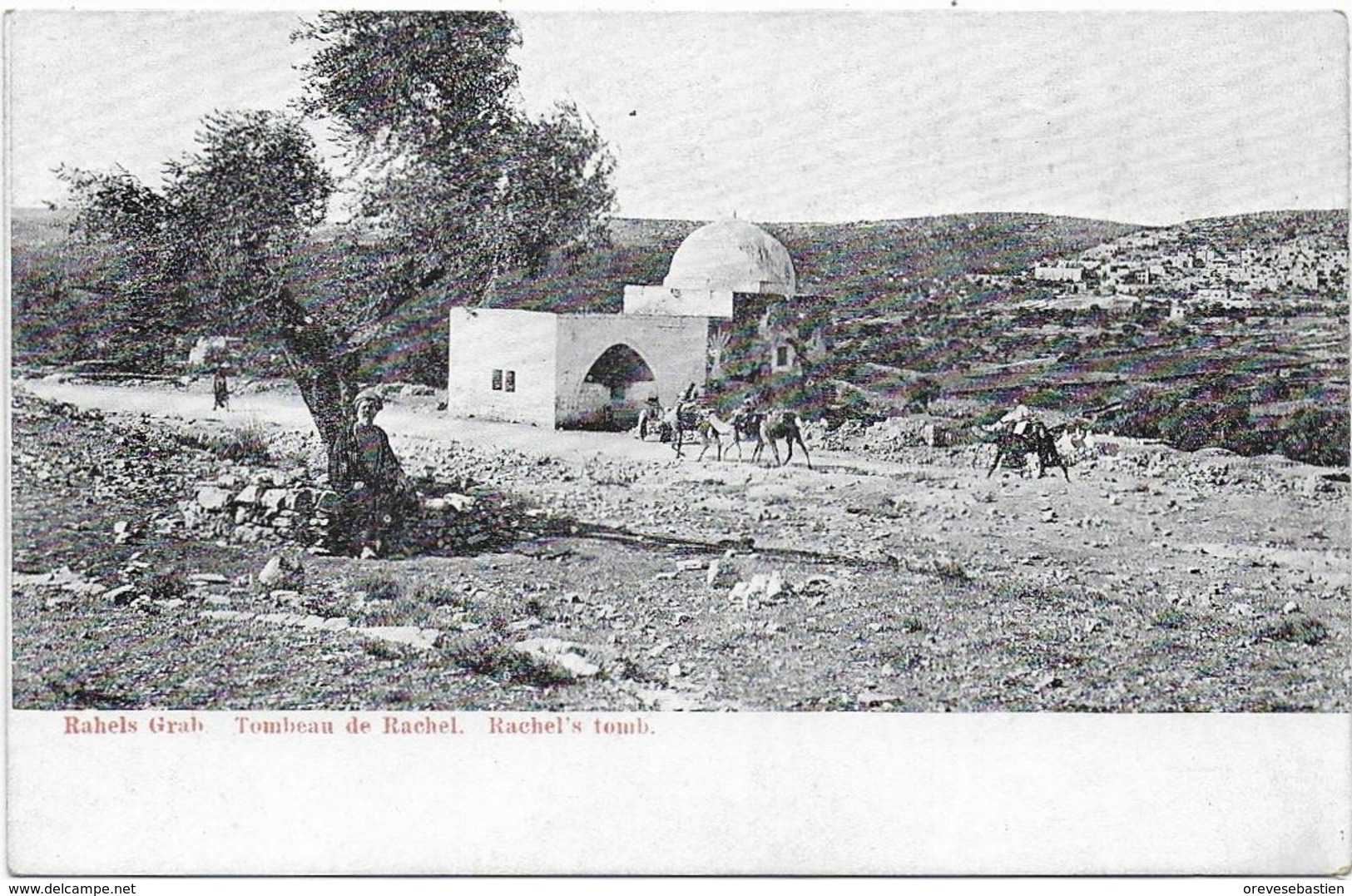 CPA - RACHELS GRAB - TOMBEAU DE RACHEL - RACHEL'S TOMB - Israel