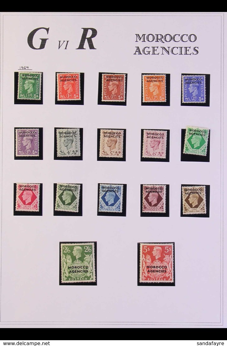 1937-52 KING GEORGE VI ISSUES An All Different Very Fine Mint Collection Which Includes (British) 1949 Complete Set Of 1 - Altri & Non Classificati