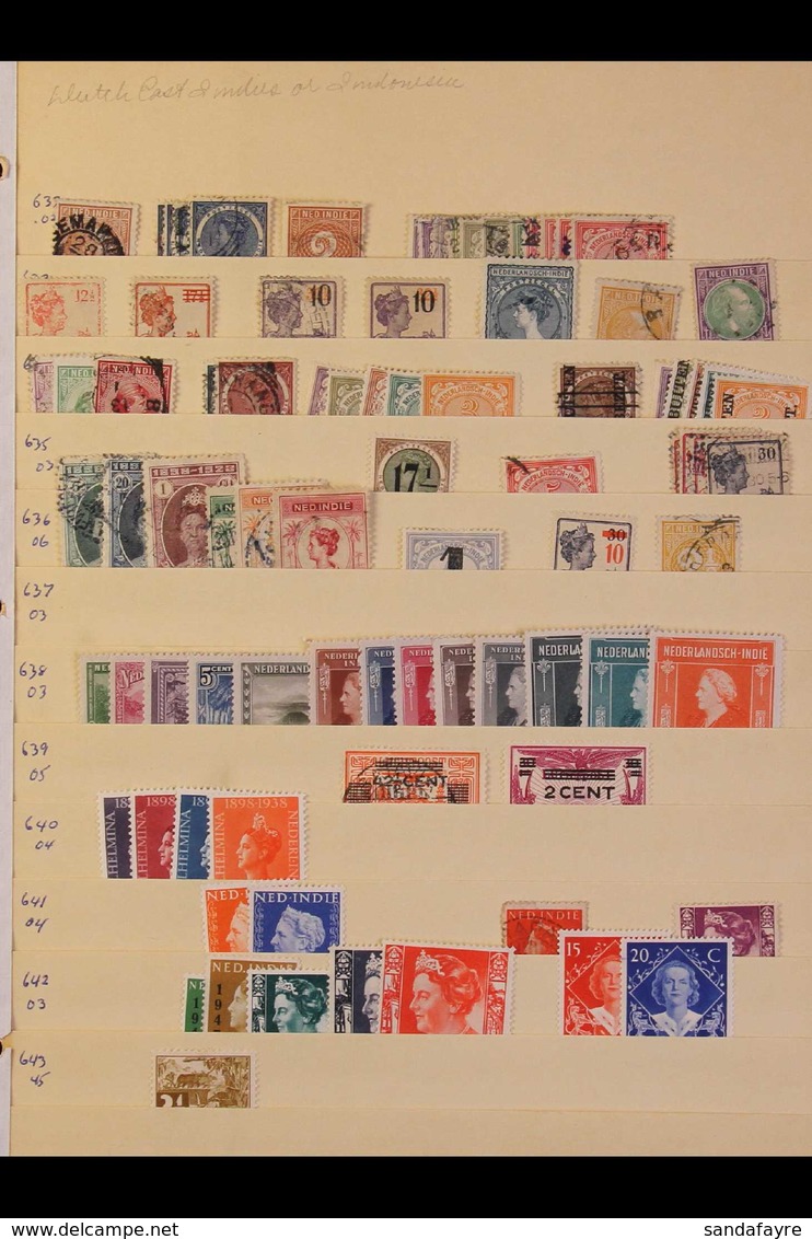 NETHERLANDS INDIES Small Collection Balance, With 1915-41 Charity Issues, Almost Complete Mint, Plus Range Of Mint & Use - Otros & Sin Clasificación