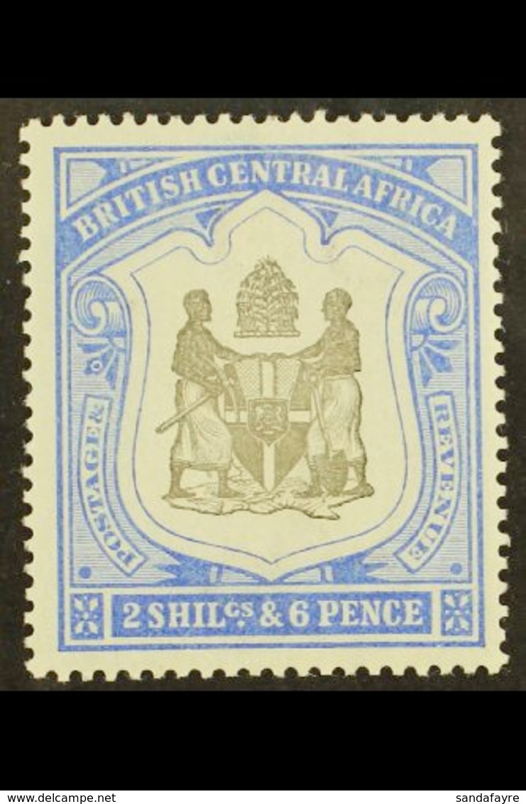 1897-1900 2s6d Black & Ultramarine, SG 48, Fine Mint For More Images, Please Visit Http://www.sandafayre.com/itemdetails - Nyasaland (1907-1953)