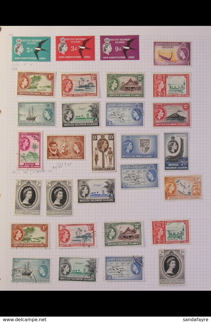 1953-2009 EXTENSIVE FINE MINT COLLECTION. An Attractive QEII Collection With Most Definitive Sets Complete, Plus Numerou - Salomonen (...-1978)