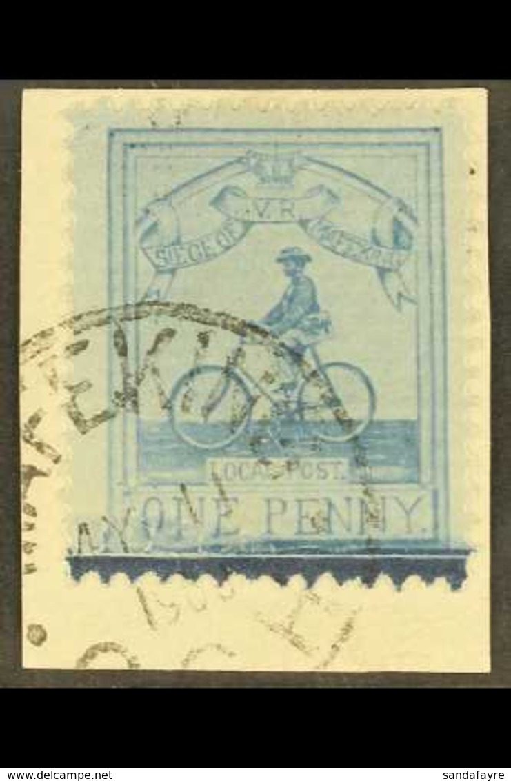 MAFEKING SIEGE 1900 1d Pale Blue On Blue Goodyear, SG 17, Fine Used On A Neat Piece Tied May 11th Mafeking Cds. For More - Unclassified