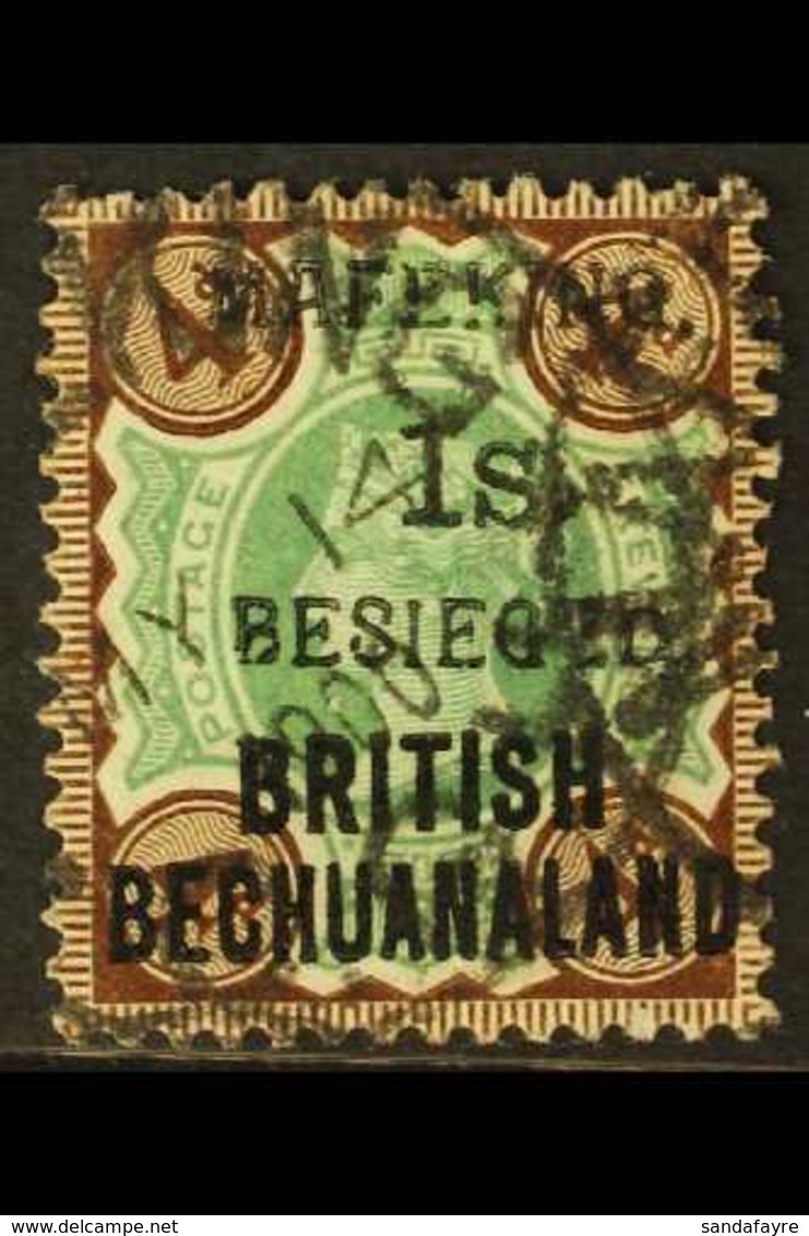 MAFEKING SIEGE 1900 1s On 4d Green And Purple-brown Of British Bechuanaland, SG 11, Fine Used With May 14th Cds. For Mor - Ohne Zuordnung