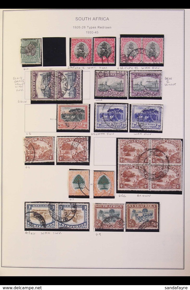 1913-2003 FINE USED COLLECTION Fine Collection Presented In Mounts On Printed Album Pages, Includes Range Of Union Issue - Non Classificati