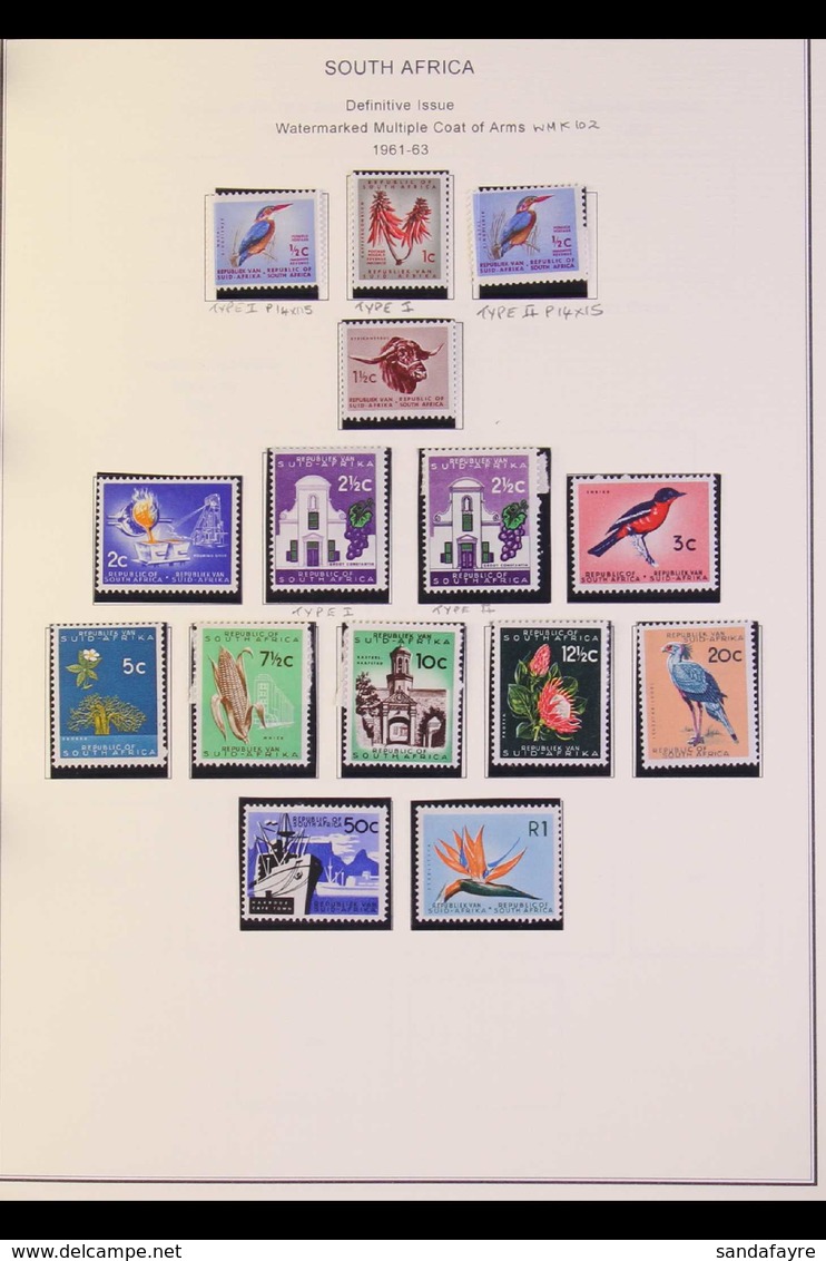 1961-2003 NEVER HINGED MINT COLLECTION Fine Collection Presented In Mounts On Printed Album Pages, Includes 1961 Defins  - Non Classificati