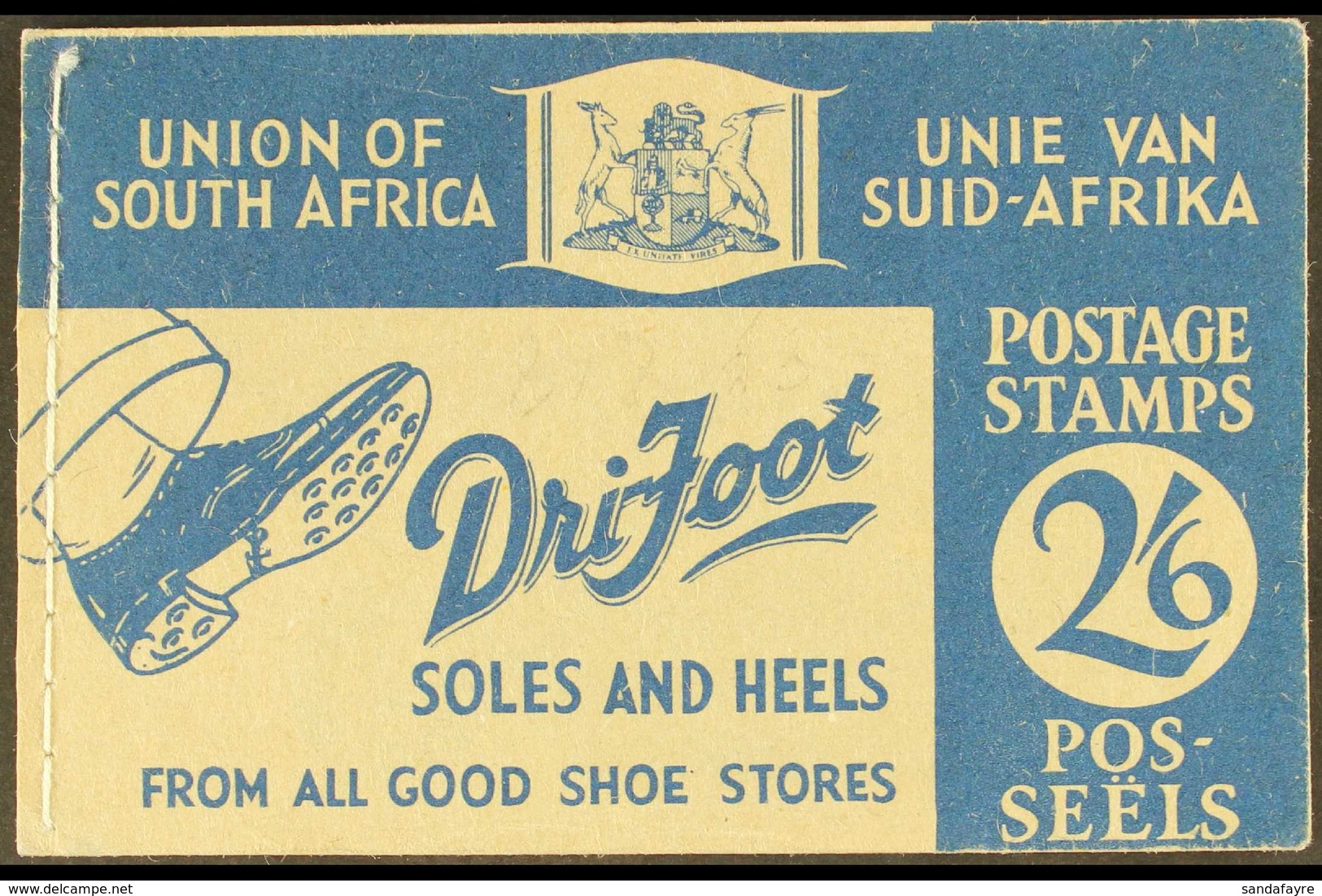 BOOKLET 1941 2s6d  Blue On Buff Cover, Contains Reduced Format 1d, SG SB15a (SACC B18), Clean & Fine. For More Images, P - Zonder Classificatie