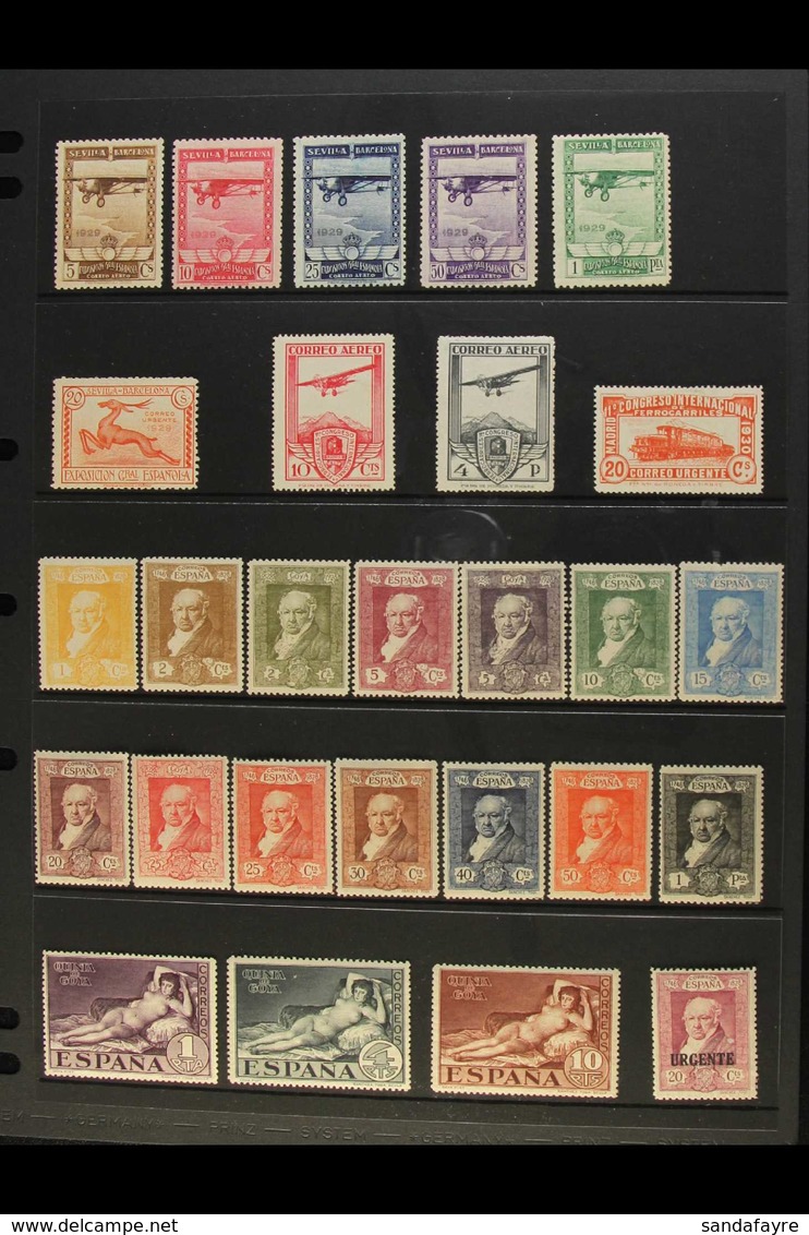 1907-1946 ALL DIFFERENT MINT COLLECTION. An Attractive Collection Presented On Stock Pages, Chiefly Of Complete Sets And - Altri & Non Classificati