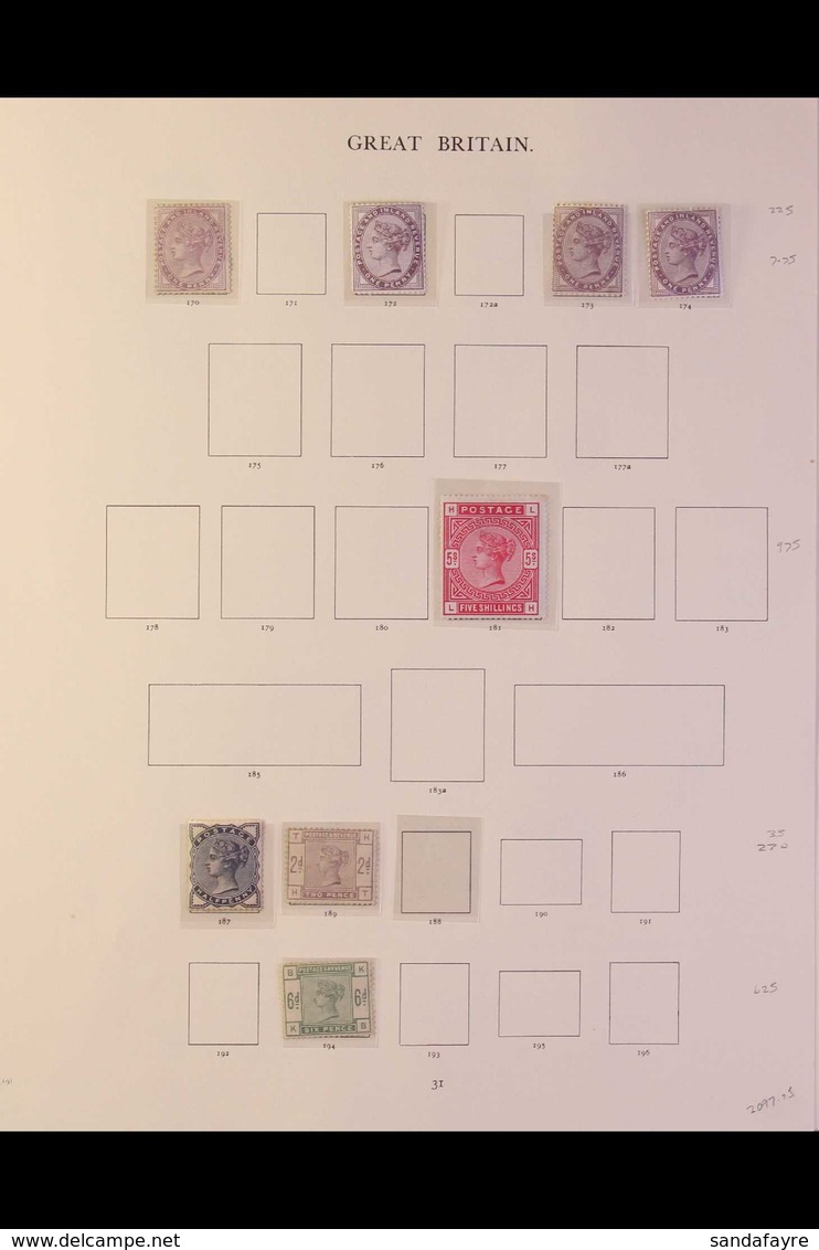 1841 TO 1970 MINT COLLECTION. A Impressive Collection In A SG "Windsor Sovereign" Album With Slip- Case. We See A Great  - Otros & Sin Clasificación