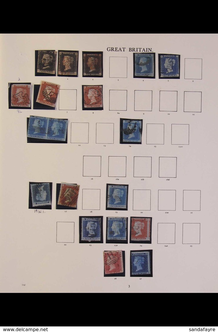 1840 - 1986 WELL- FILLED USED COLLECTION Displayed In Two SG "Windsor Sovereign" Albums In Slip- Cases, Most Pages Well- - Altri & Non Classificati