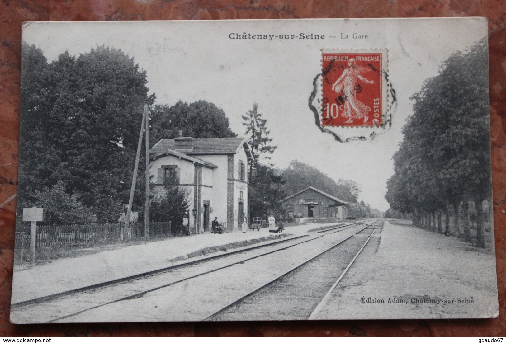 CHATENAY SUR  SEINE (10) - LA GARE - Autres & Non Classés