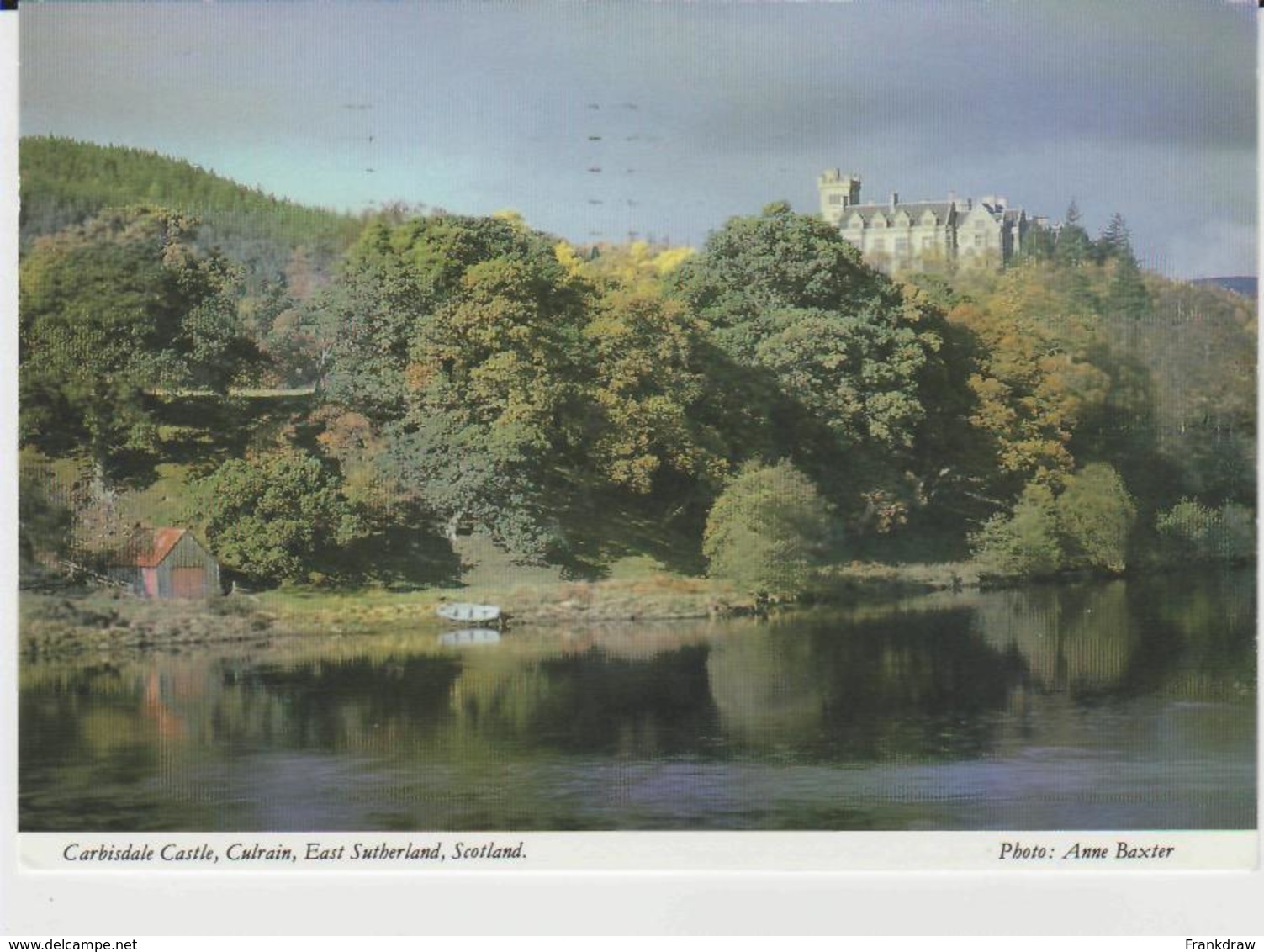 Postcard - Carbisdale Castle Is The Grandest Youth Hostel In Scotland  -  Posted 19th July 1988  Very Good - Unclassified