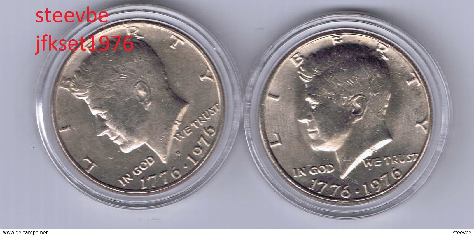 Half Dollar JFK Kennedy Set 1976 - 1964-…: Kennedy