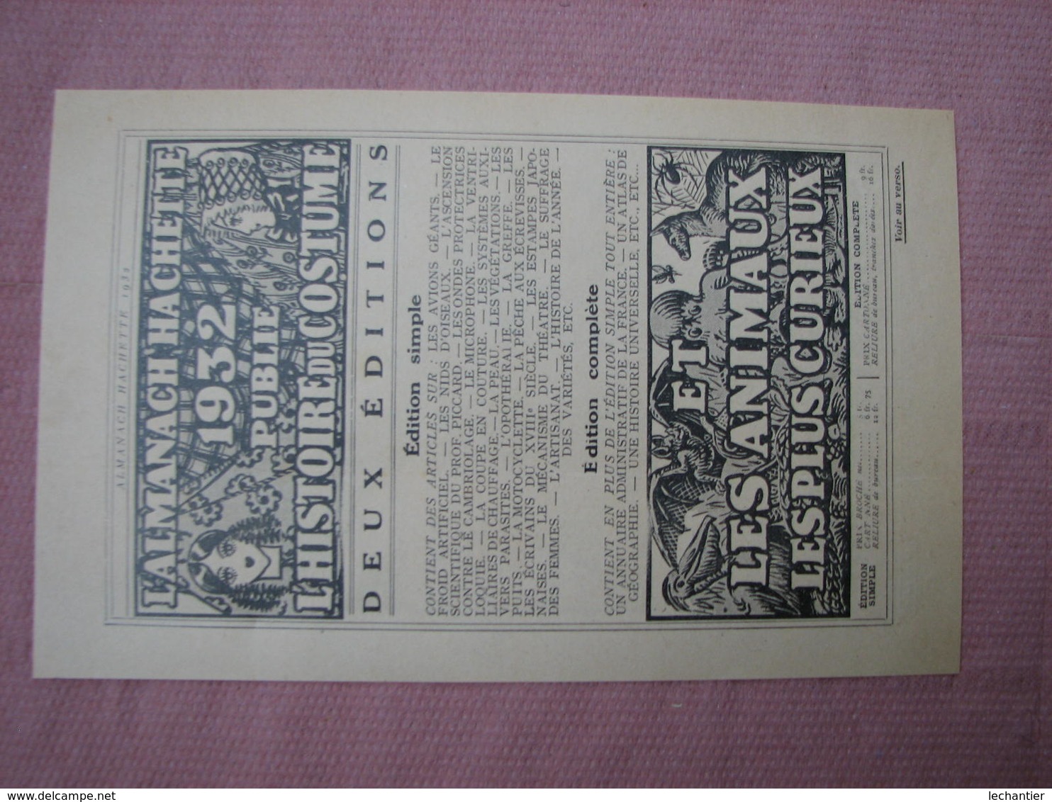 Tract Hachette 1932 " Nos Dépenses Publiques Augmentent Trop" - Otros & Sin Clasificación