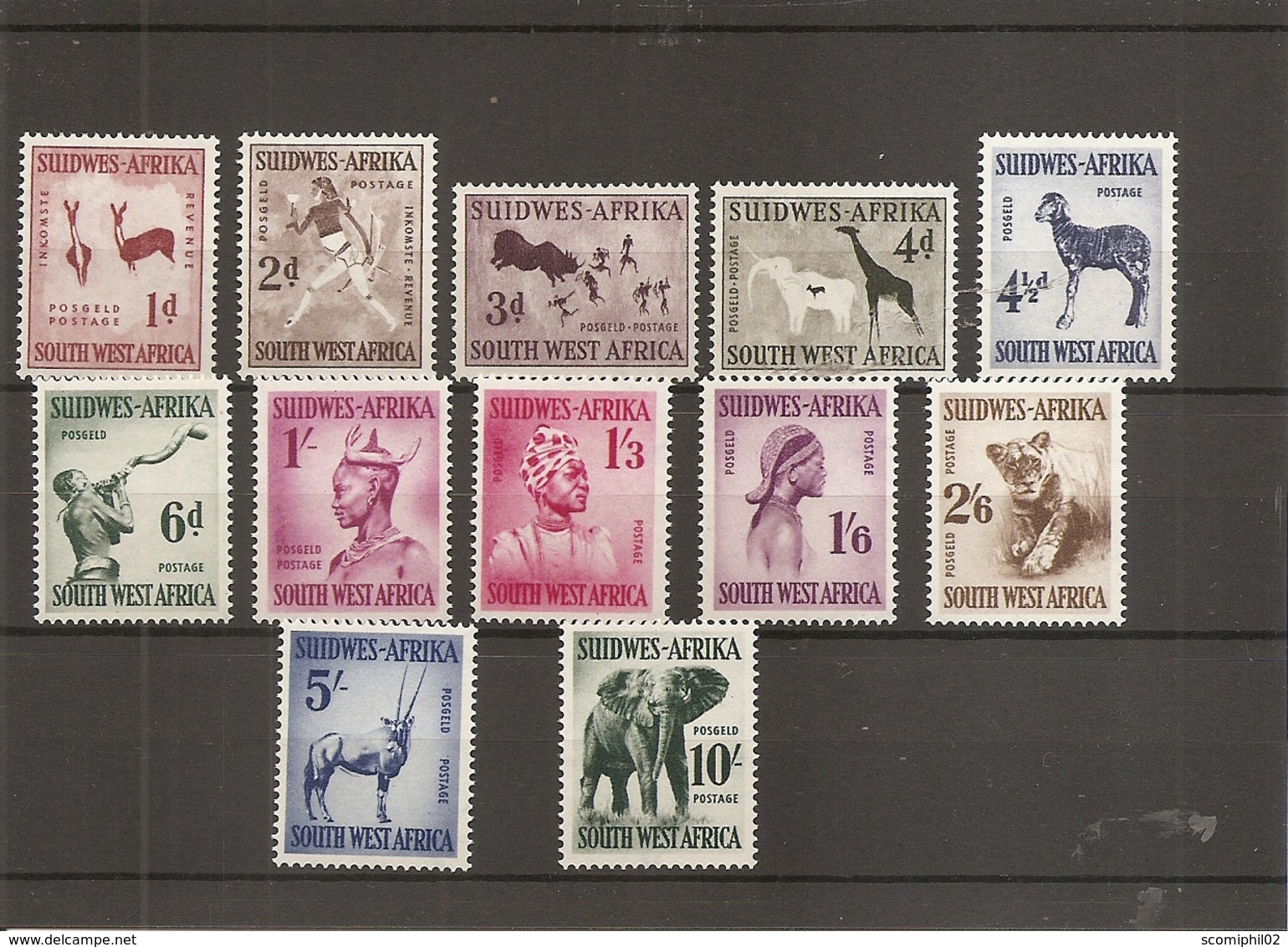 Afrique Du Sud-Ouest ( 237/248 XXX -MNH) - South West Africa (1923-1990)