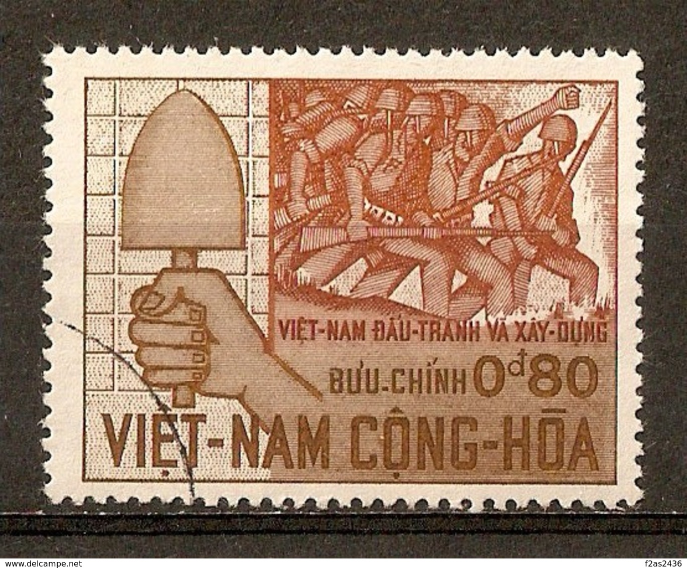 1966 - 3ème Anniversaire De La Révolution - Travail Et Armée - N°297 Vietnam Du Sud - Vietnam