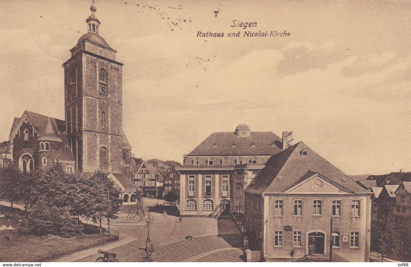 Siegen Rathaus Und Nicolai Kirche - Siegen