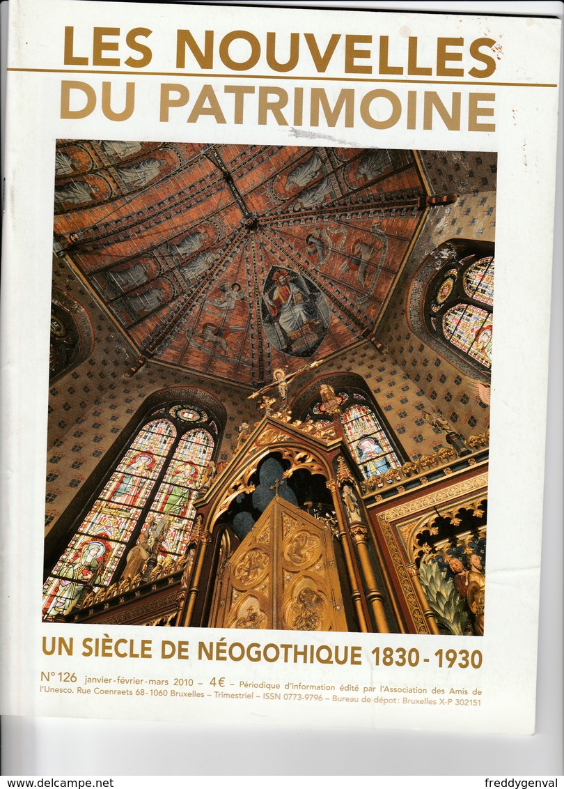 LES NOUVELLES DU PATRIMOINE UN SIECLE DE NEOGOTHIQUE 1830-1930 - Ohne Zuordnung