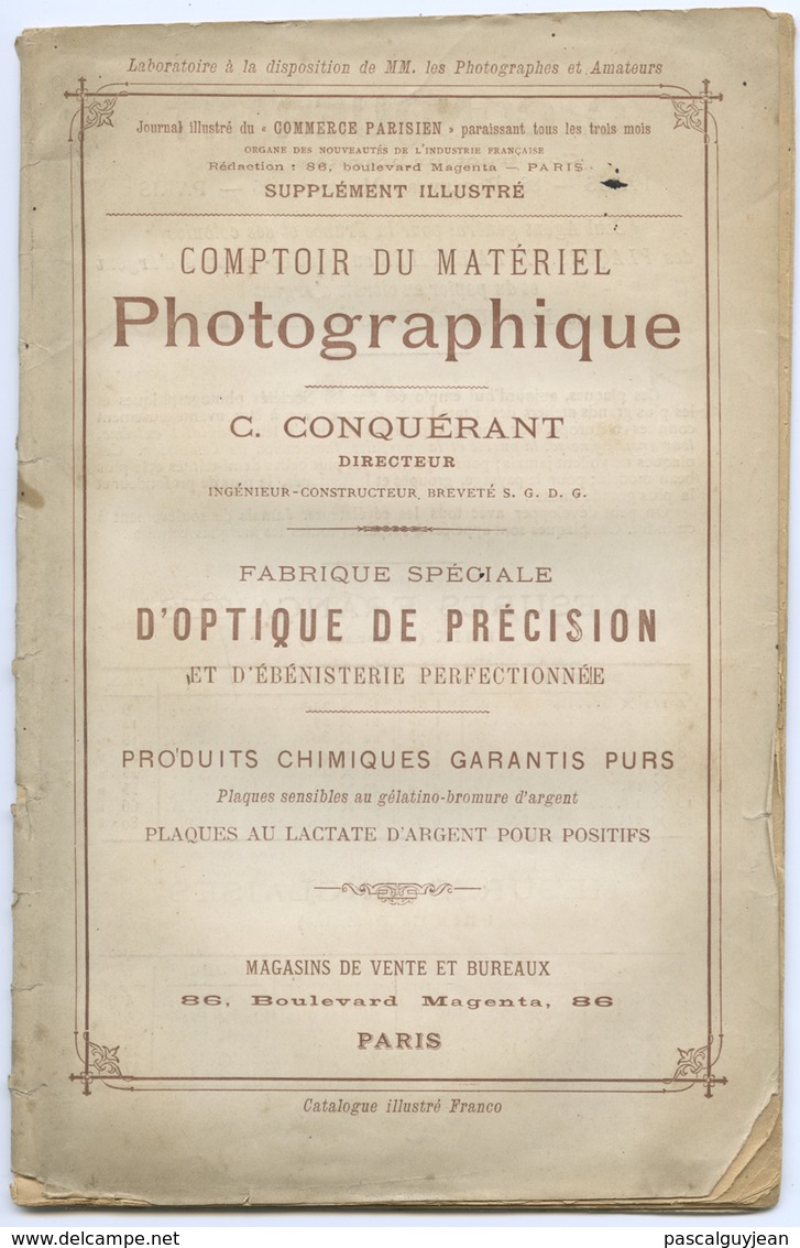 CATALOGUE COMPTOIR DU MATERIEL PHOTOGRAPHIQUE - Autres & Non Classés