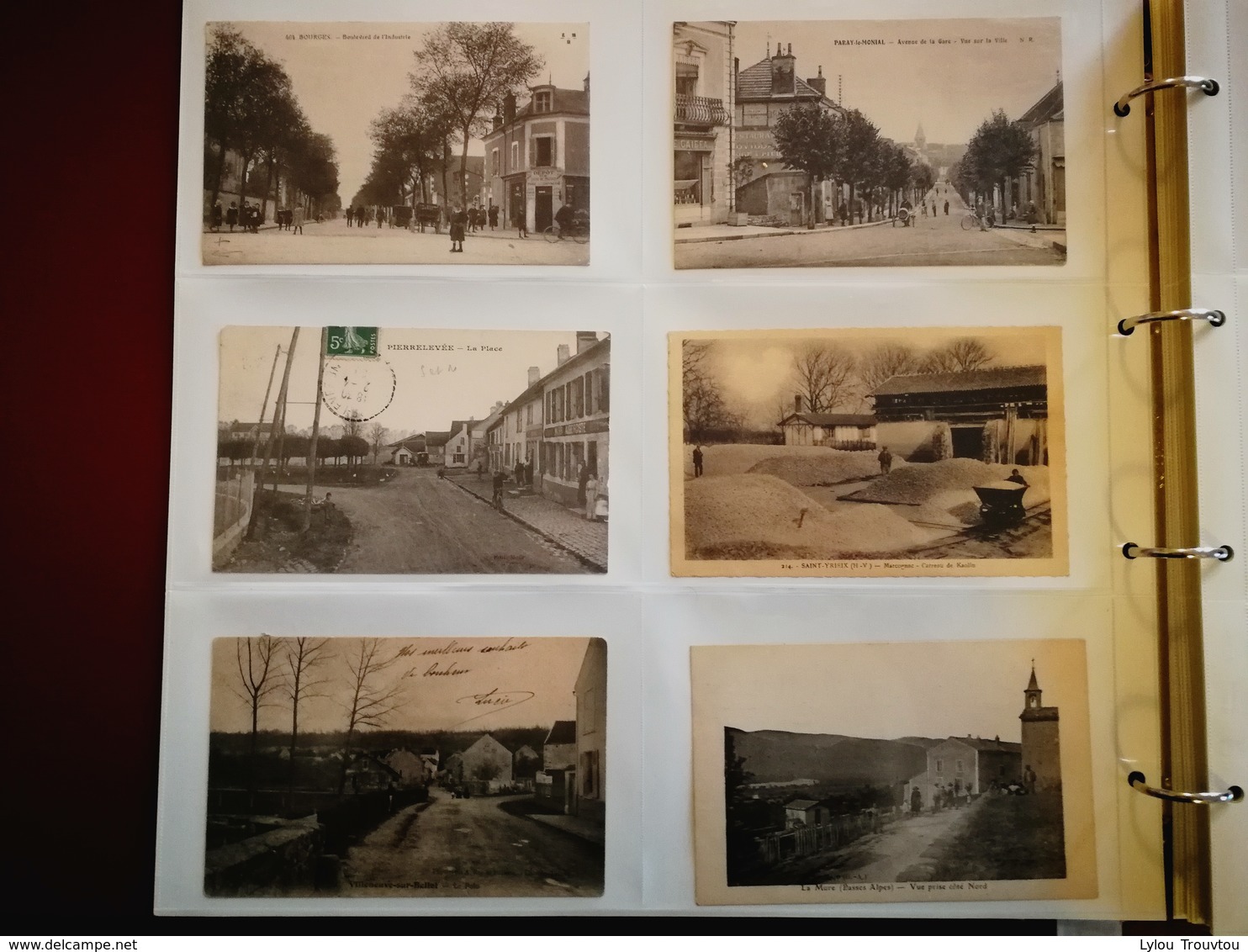 Magnifique Lot 224 Cartes Dans Album Lindner Toutes Scannées Beaucoup De Selections Cartes Photos ...  CPA Divers France - 100 - 499 Cartes