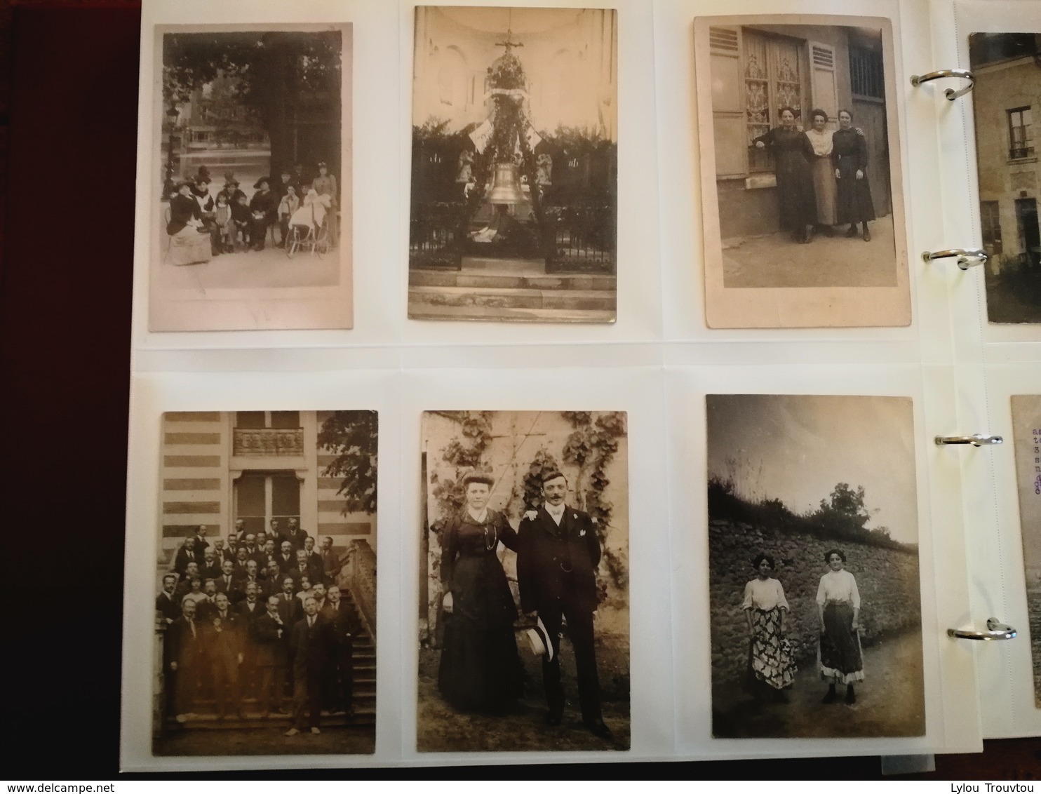 Magnifique Lot 224 Cartes dans Album Lindner Toutes Scannées beaucoup de Selections Cartes Photos ...  CPA Divers France