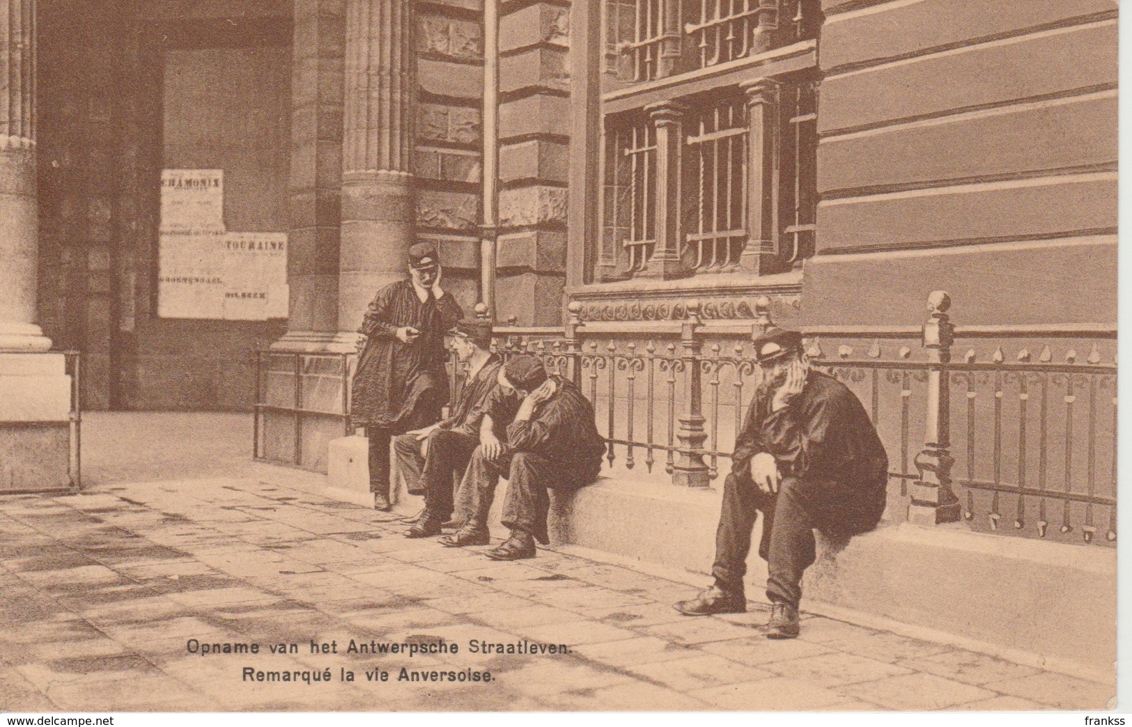 Het Antwerpse Straatleven Gent  1911 RR ???? - Antwerpen