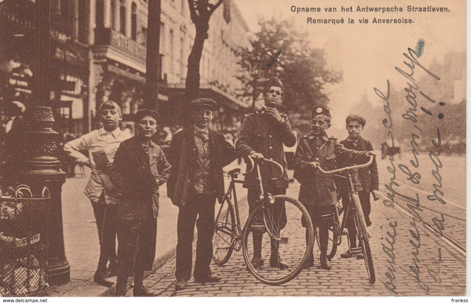 Het Antwerpse Straatleven Gent 1911 RR ???? - Antwerpen