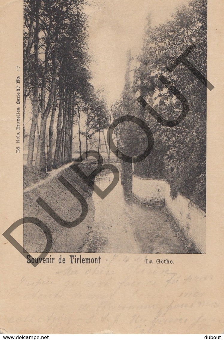 Postkaart-Carte Postale TIENEN/Tirlemont La Ghète- De Gete  1901 (K35) - Tienen