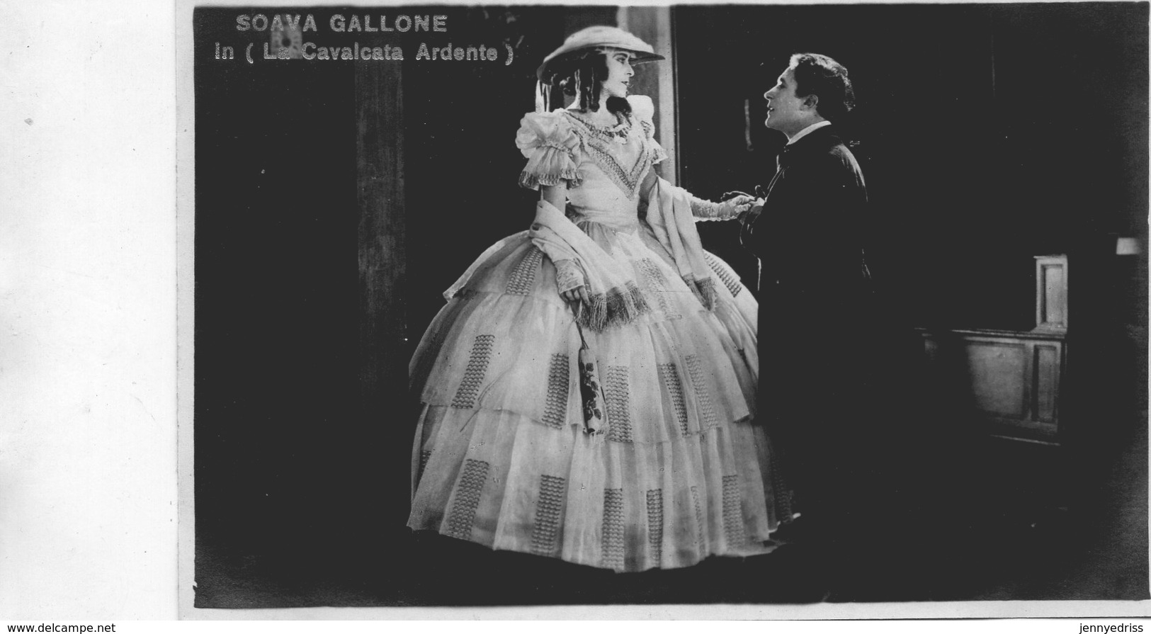 La  Cavalcata  Ardente  ,  Film Del 1925  , Soava  Gallone  , Stanislava  Winawer - Attori