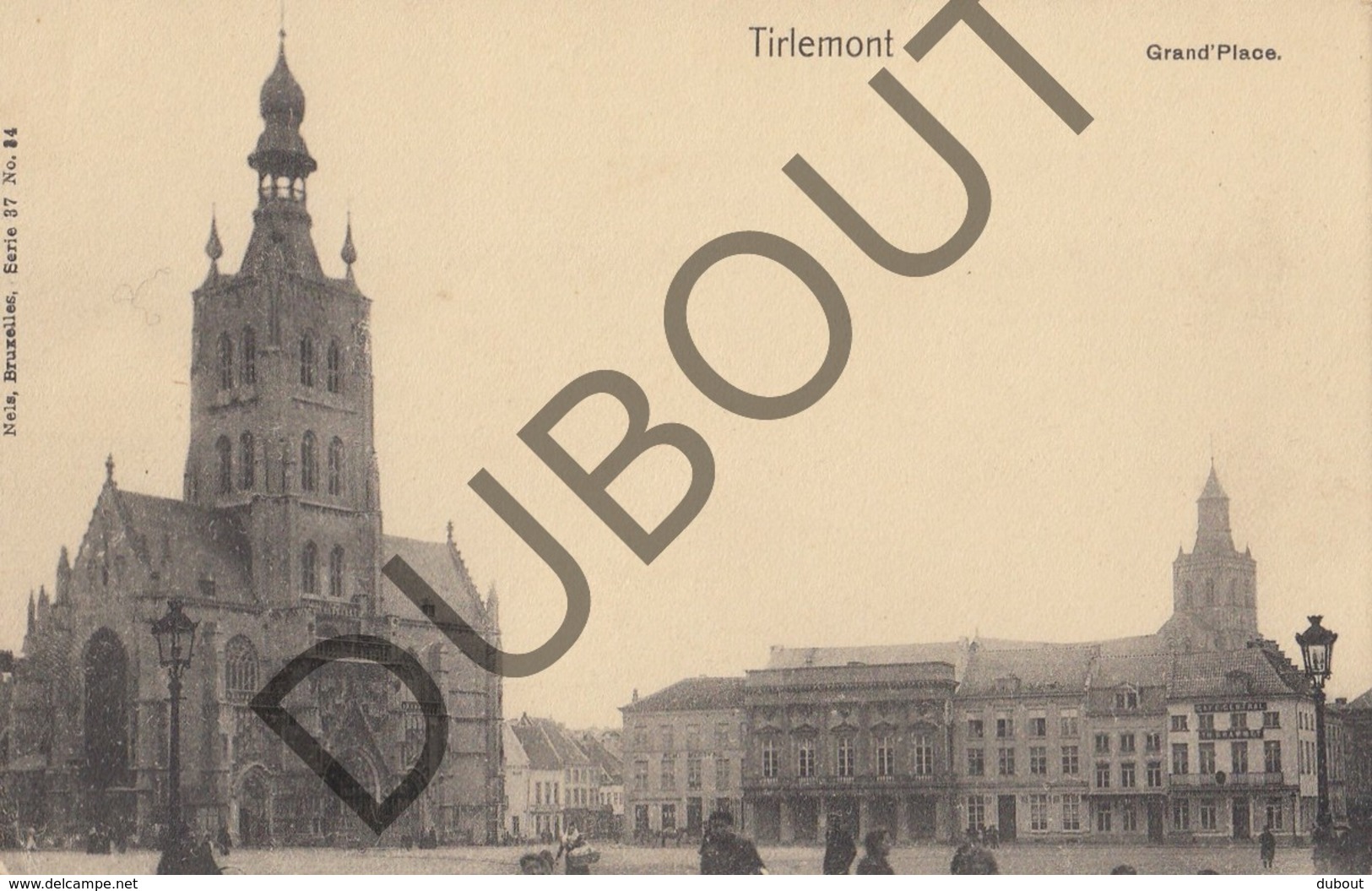 Postkaart - Carte Postale TIENEN/Tirlemont Grand Place - Grote Markt  (K40) - Tienen