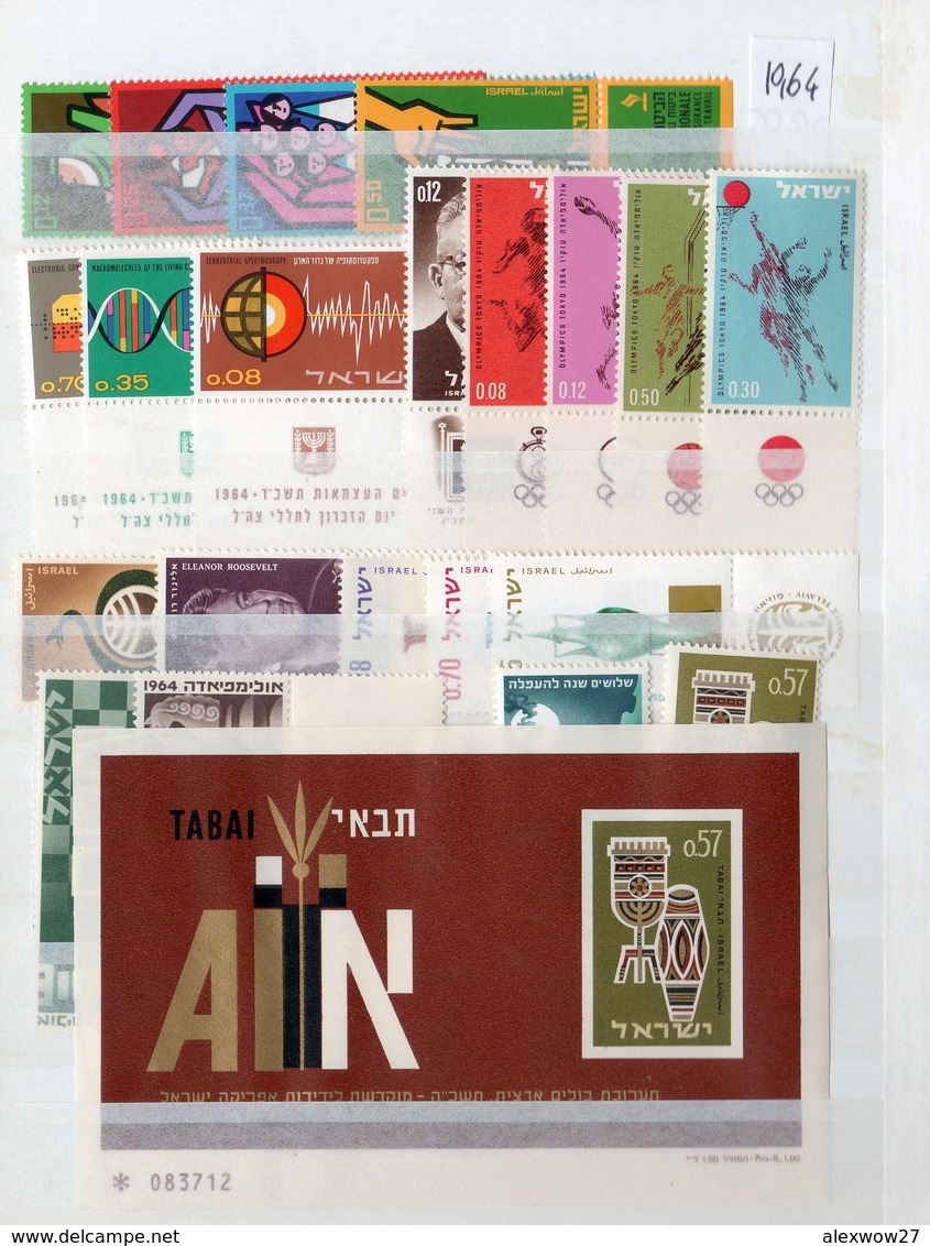 Israele 1963/1964/1965 Annate Complete / Years Complete ** MNH/ VF - Komplette Jahrgänge