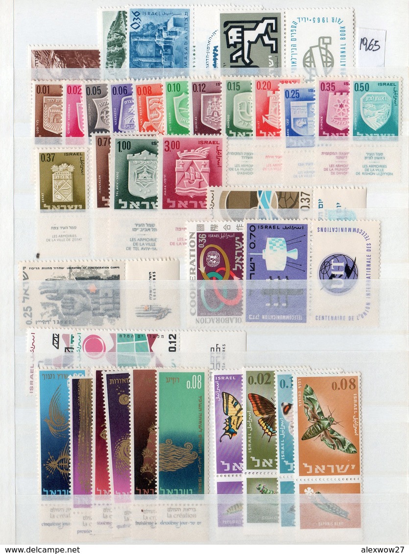 Israele 1963/1964/1965 Annate Complete / Years Complete ** MNH/ VF - Komplette Jahrgänge