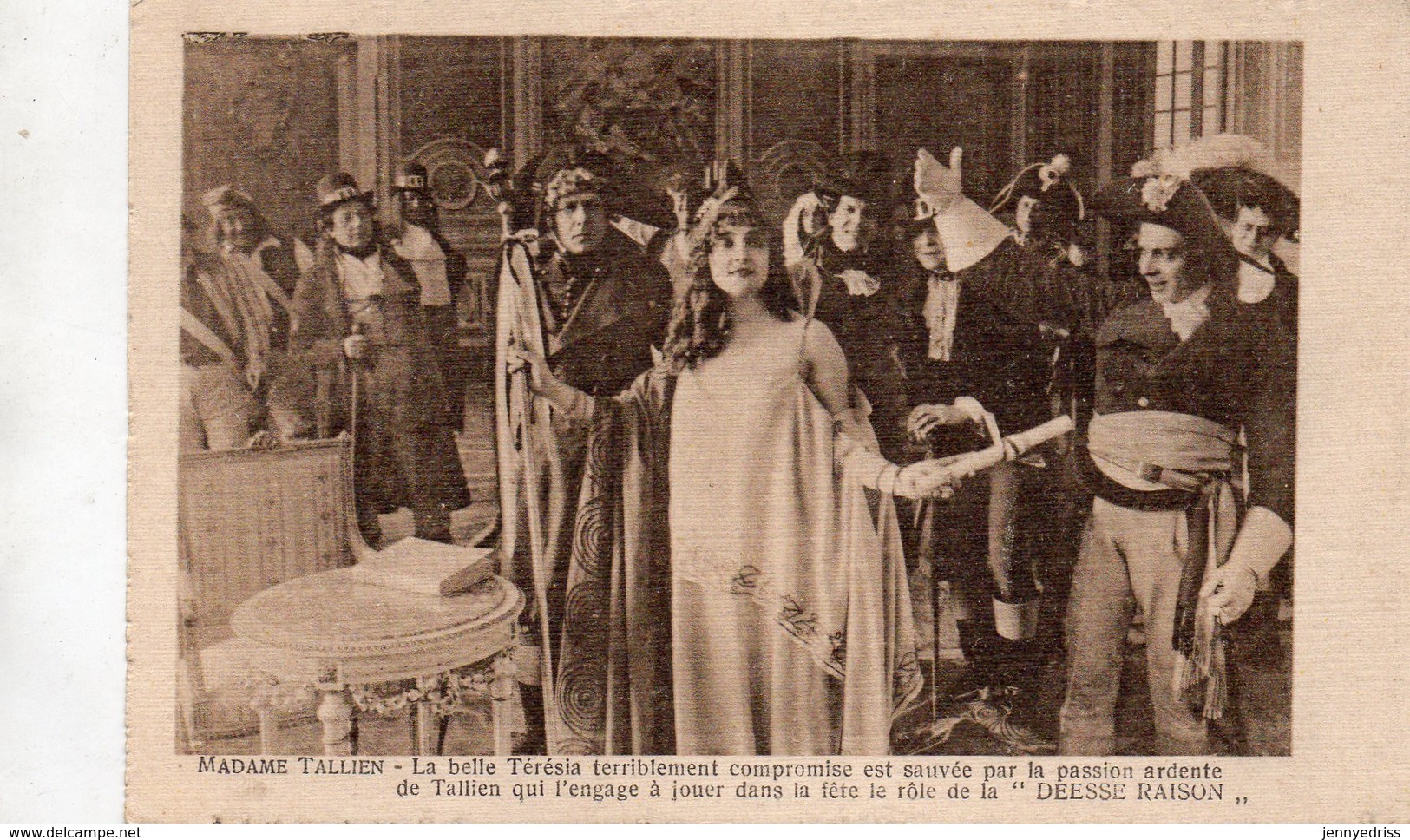 MADAME  TALLIEN   ,  Film Del 1916 - Attori